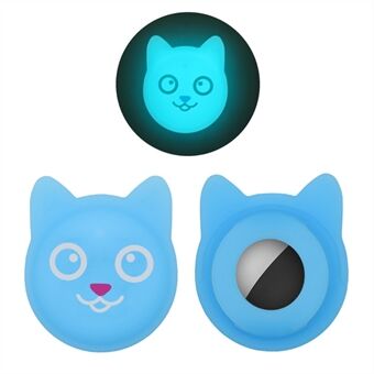 Cat Style Pet Tracker Anti-tab Cover TPU beskyttende etui til Apple AirTag