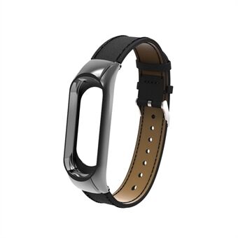 Genuine Leather Watch Band for Xiaomi Mi Band 3