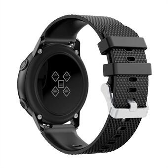 20mm Sandblasting Buckle Silicone Sport Watch Band for Samsung Galaxy Watch Active