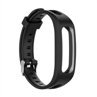 Fleksibel silikone armbåndsurrem udskiftning til Huawei Honor Wristband 4 Running / Band 3E
