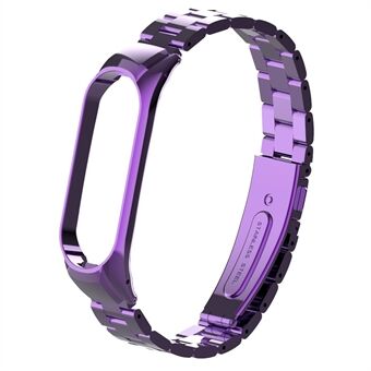 Solid Stainless Steel Metal Smart Watch Band for Xiaomi Mi Smart Band 4