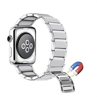 Magnetic Stainless Steel Watch Band for Apple Watch Series 3 2 1 42mm /Series 6 SE 5 4 44mm