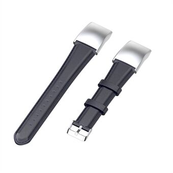 Oil Wax Genuine Leather Smart Watch Band Watchband Strap Replacement with Buckle for Huawei Honor 5 / Honor 4 ENC CRS-B19 CRS-B19S