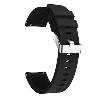 20mm Twill Texture Silicone Watch Sports Bracelet Strap Replacement for Huami Amazfit Youth Edition Lite