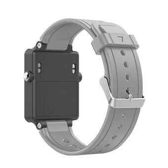 Silikone Smart Watch Erstatningsrem til Garmin Vivoactive Acetate - Grå