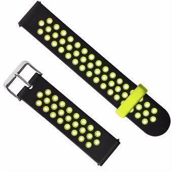 20mm Two-color Silicone Wrist Strap for Huami Amazfit GTS