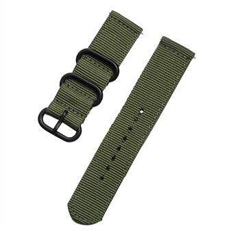 20mm Nylon Watch Band Strap 20mm for Samsung Galaxy Watch Active 2/Huawei Watch GT 42mm