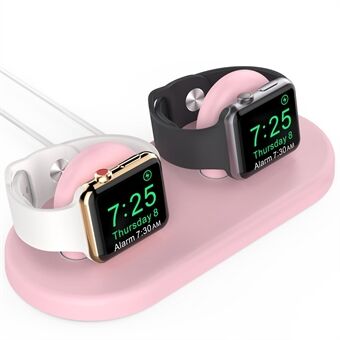 AHASTYLE PT116 til Apple Watch Dual Position Stand Smart Watch Oplader Holder Base