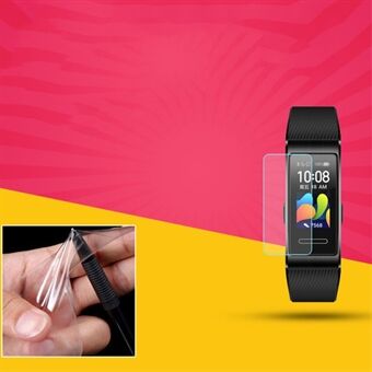 Soft TPU Anti-explosion Screen Protector Film for Huawei Band 4 Pro
