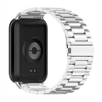 Til Xiaomi Smart Band 8 Pro Watch Strap Rustfrit Stål Sølv Urrem med Værktøj, Fjederstift