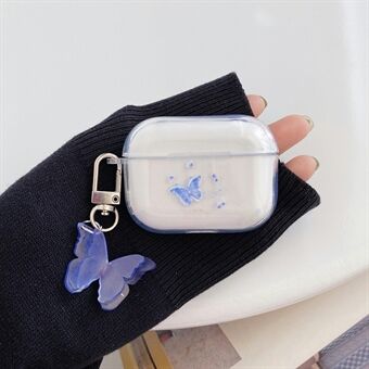 Butterfly Printing Skin TPU Cover for Apple AirPods Pro