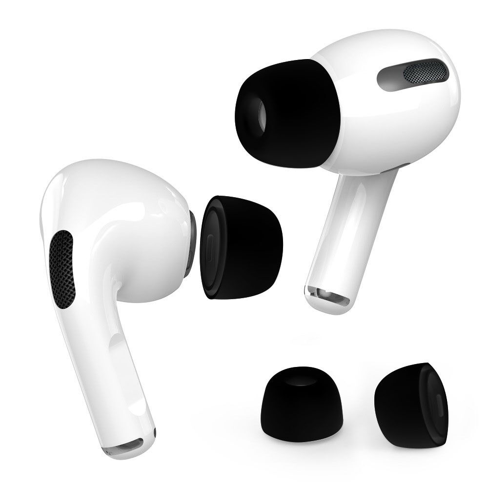 AHASTYLE Et par erstatning for AirPods Pro / AirPods Pro 2 Silikone Bluetooth Headset Ørehætter, Størrelse: L