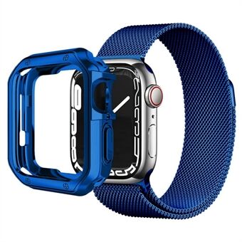 Til Apple Watch Series 4 / 5 / 6 / SE 40 mm præcis udskæring TPU urkasse Anti-dråbe beskyttende urcover