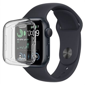 IMAK UX-3-serien til Apple Watch Series 6/5/4 / Watch SE (2022) / Watch SE 44 mm samlet beskyttelsesæske Blødt gennemsigtigt TPU-cover
