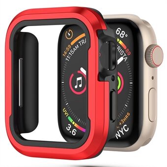 Til Apple Watch Series 4 / 5 / 6 40 mm / SE 40 mm / SE (2022) 40 mm 2 i 1 Aluminiumslegeringsramme + TPU Bumper Watch Case Stødsikkert beskyttelsescover - Multi