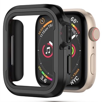 Til Apple Watch Ultra 49 mm 2 i 1 aluminiumslegeringsramme + TPU Bumper Watch Case Anti-ridse beskyttelsescover - Multi