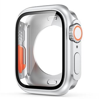 Til Apple Watch Series 8 7 41mm Hard PC Case HD Touch Sensitive Watch Cover med hærdet glas skærmbeskytter