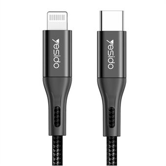 YESIDO CM11 MFi-certificeret USB C til Lightning-kabel 20W PD Hurtigopladning Datasynkronisering Type C-ledning