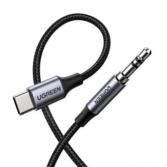 UGREEN USB C til 3,5 mm Audio Aux-kabel Type C til 3,5 mm Hovedtelefoner Hanstik Stikadapter Bil Stereoledning