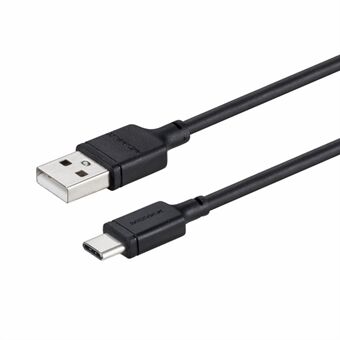 MOMAX 0.3M USB Type-C til USB-A Data Sync Opladerkabel til Samsung Huawei Xiaomi - Sort