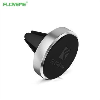FLOVEME Car Air Vent Mount Magnetic Aluminum Alloy Phone Holder for iPhone XS/XR/X, Samsung Galaxy S10/S9/S8/Note9/Note 8 Etc.