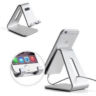 UPERGO AP-4S Aluminiumslegering Tablet Desktop Mount Stand Holder til iPhone iPad Samsung etc. - Sort