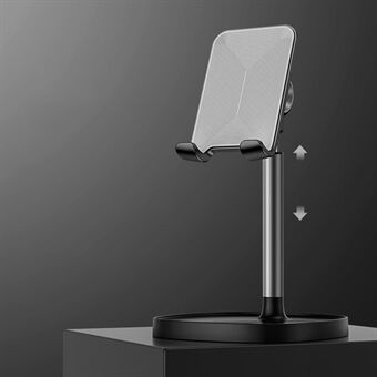 DIVI Universal Phone Holder Height Adjustable Desktop Stand for Smartphones and Tablets