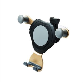 UN-11 Biltelefonholder Luftventilmontering 360° Rotation Gravity Auto Clamp Cradle Clip