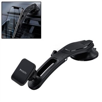 YESIDO C107 Biltelefonholder Magnetisk 360° drejelig telefonholder Dashboard Stand