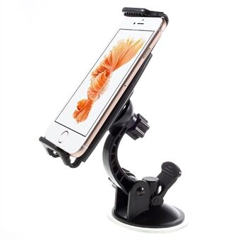 Universal roterende bil-sugekopholder til iPhone 6 Plus / iPad mini 4, lodret rækkevidde: 110-160 mm