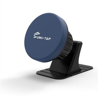 SUMI-TAP Round Arc Base Magnetic Car Mobile Phone Holder Mount Stand GPS Support Bracket