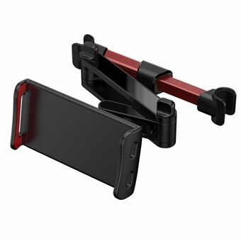 chz-02/H1 Telescopic Car Headrest Mount Mobile Phone Tablet Holder Stand Adjustable Back Seat Cellphone Bracket