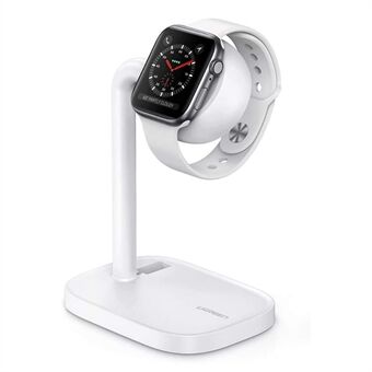 Stand til Apple Watch Series 7/6/SE/5/4/3/2/1 45-graders skrivebordsstander Ladestation ved sengen