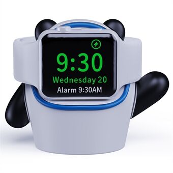 Silikone Stand til Apple Watch Series 7/SE/6/5/4/3/2/1, ladestation
