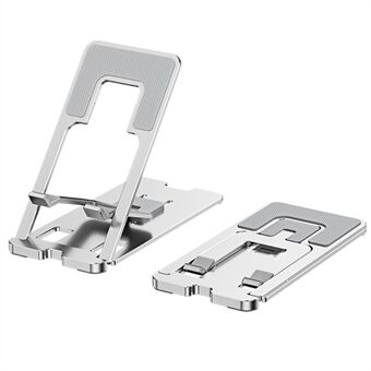 Universal aluminiumslegering Foldbar Mobiltelefon Tablet Holder Desktop Mobiltelefon Bracket Stand