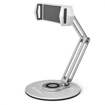 YOOBAO L07 360 grader drejeligt skridsikkert bordtelefonbeslag Aluminiumslegering Stand tabletstativ