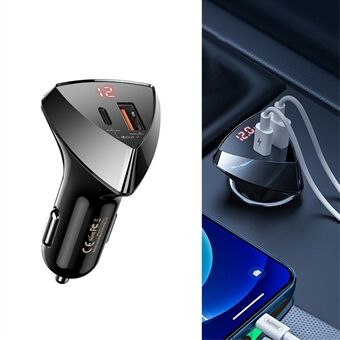 REMAX RCC232 45W PD + QC Fast Charging Mobile Phone Car Charger Adapter