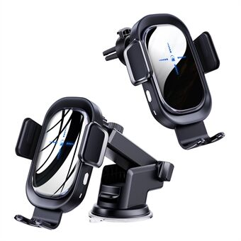 JLM08 Intelligent Wireless Car Charger 15W Fast Charging with Smart Touch Buttons on Both Sides