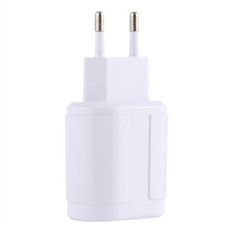 LZ-022 5V 2.4A Dual USB Ports Wall Charger Travel Power Adapter for iOS Android