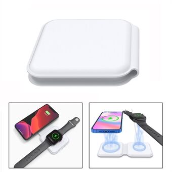 D21 15W Magnetic Wireless Charging Dual Wireless Charger [Not Support FOD]