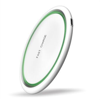 W53 Qi Wireless Charger Pad Ultra-thin Round Fast Charging Base for iPhone 12 11 XR Apple Watch