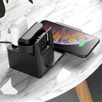 N31 3 in 1 Wireless Charger Charging Holder Dock Station for iPhone Samsung Apple Watch