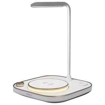 X3 15W 3 in 1 Magnetic Wireless Charger Multi-Function Fast Charging Station for Mobile Phone Watch Headset with Night Light