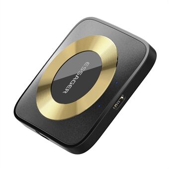 ESSAGER Portable Charging Pad Mini Size 15W Magnetic Wireless Charger for Apple Watch iPhone AirPods