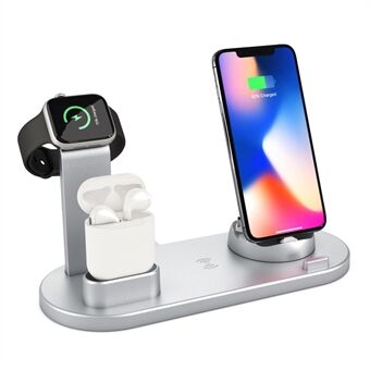 UD15 3 in 1 Rotatable Wireless Charging Dock Station for Apple iPhone/Android Device /Type-C Device