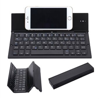Portable Foldable Wireless Bluetooth 3.0 Keypad with Stand for Windows / iOS / Android Tablet and Smartphone