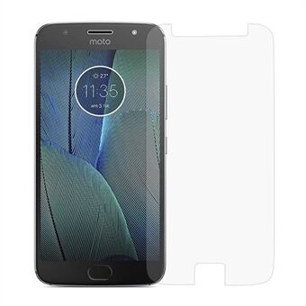 Til Motorola Moto G5S Plus Mobil Hærdet Glas Skærmbeskytter Film 0.3mm (Arc Edge)