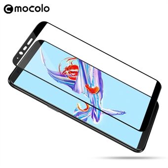 MOCOLO til OnePlus 5T Silke Print hærdet glas fuldskærmsdækkende beskyttelsesfilm