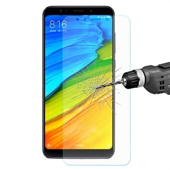 ENKAY 0,26 mm 9H 2,5D Arc Edge hærdet glas skærmbeskytter til Xiaomi Redmi Note 5 (12MP bagkamera) / Redmi 5 Plus (Kina)