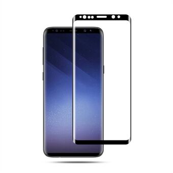 MOCOLO til Samsung Galaxy S9 + G965 buet hærdet glas skærmbeskyttelsesfilm (nedskaleret version)